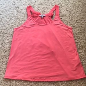 Pink tank top with bow on back